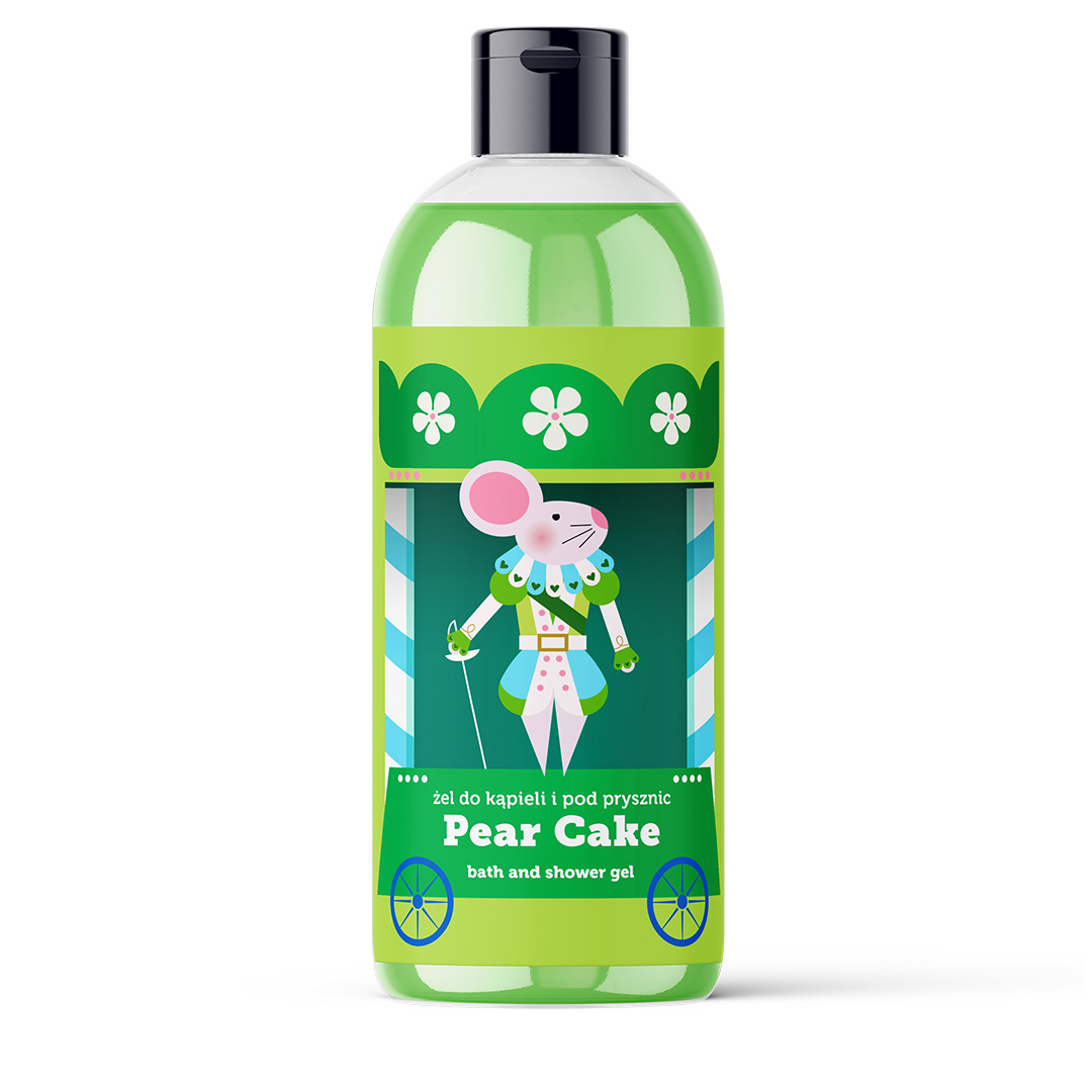 Pear Cake żel do kąpieli i pod prysznic, 500 ml